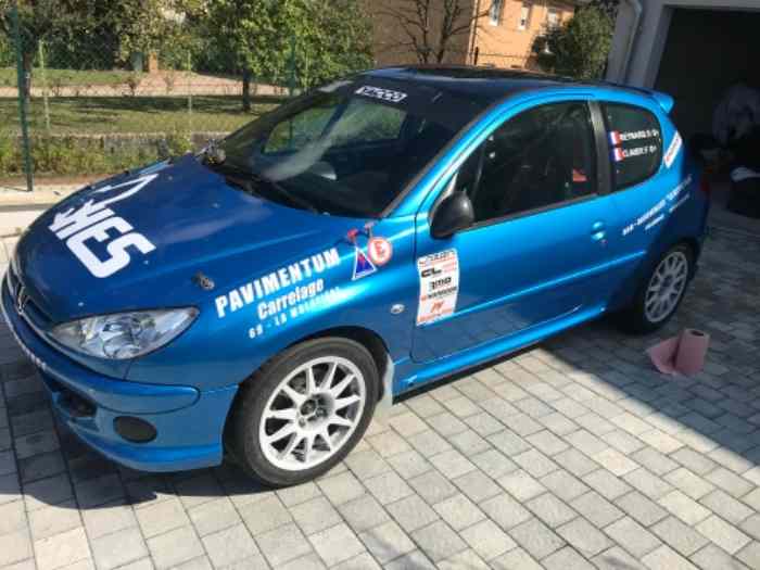 206 rc top N3 pièces et voitures de course à vendre de rallye et de