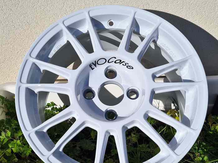 EVO Corse X3MA Supre Light 7x15 Clio 2 RS 2 Jantes NEUVES 4 Sur