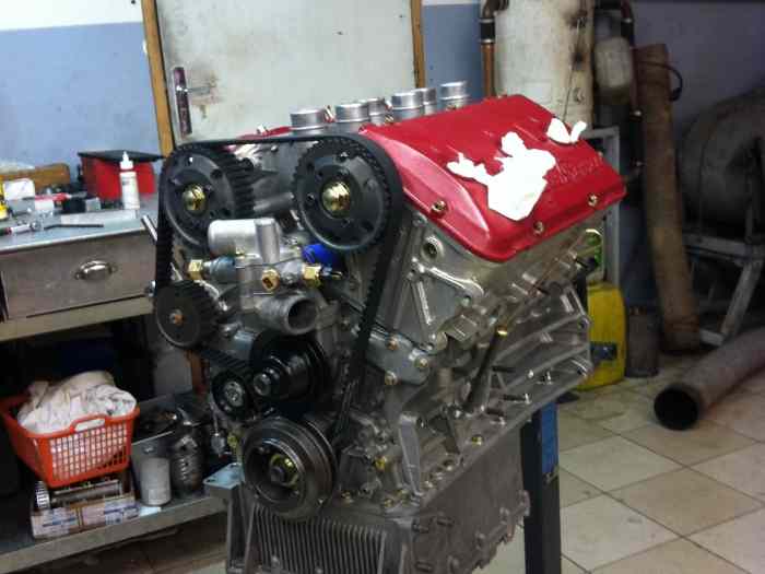 Moteur Alfa Romeo 3L Preparation Ricci compétition 0