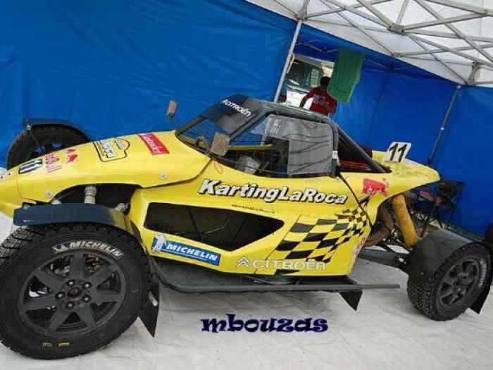 Dani Sordo vend Buggy 4rm chassis alpha 5