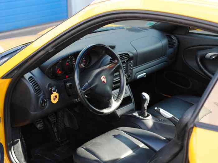 Porsche 911 996 GT3 MK2 Yellow Speed 3.6L 381 cv 1