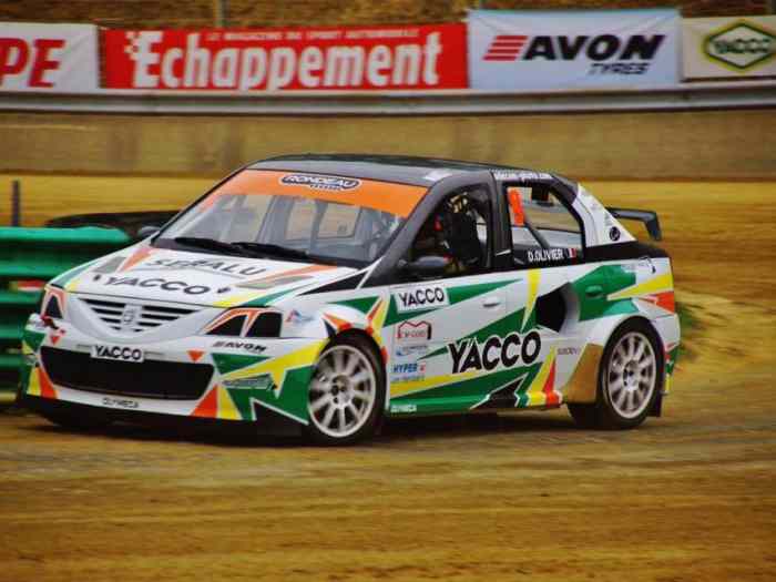 David OLIVIER VDS Dacia Logan SUPERCAR Rallycross