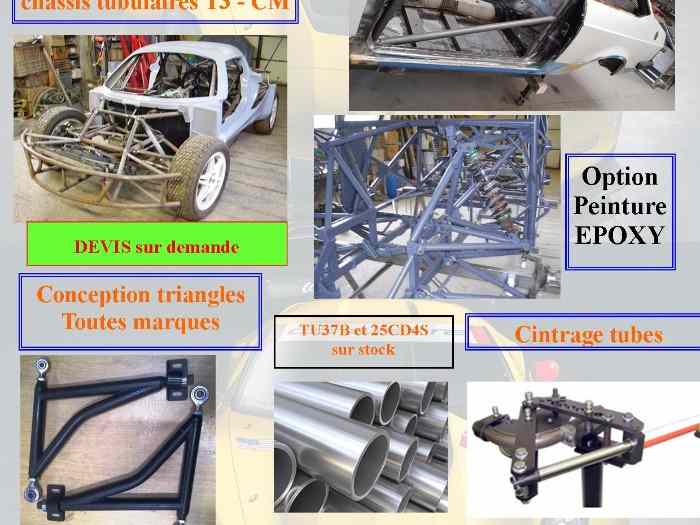 Fabrication arceau et châssis sur mesure 1