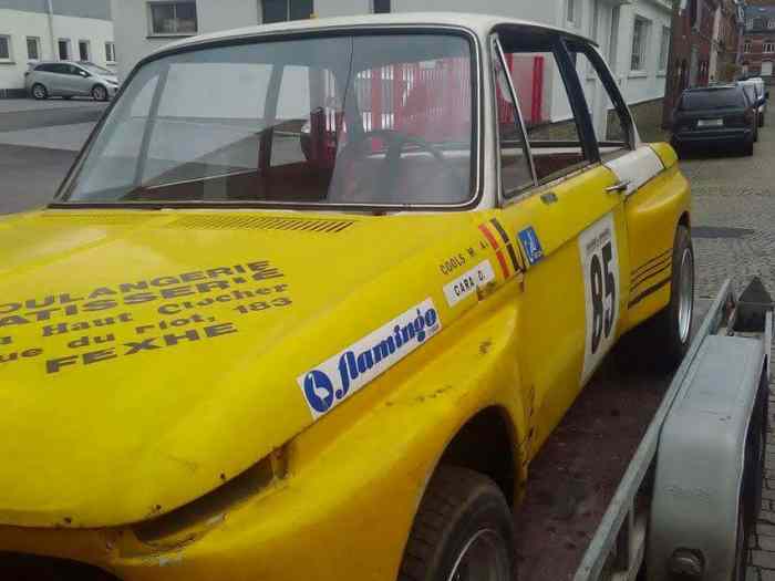 Bmw 2002 chassis roulant avec carte grise 0