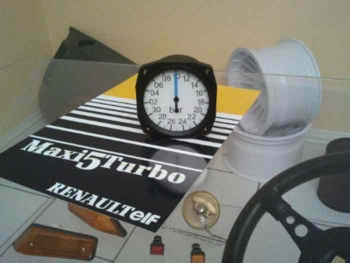 manomètre de pression turbo Renault 5 maxi turbo TDC r5 gt turbo r11 peugeot 205 t16 405 0