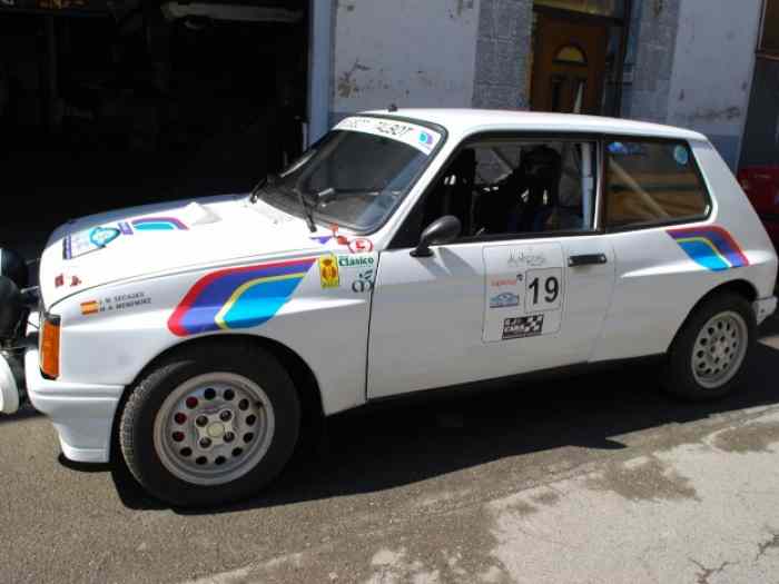 Talbot Samba Groupe B - préparé pour le rallye de vitesse - Année 1985 2