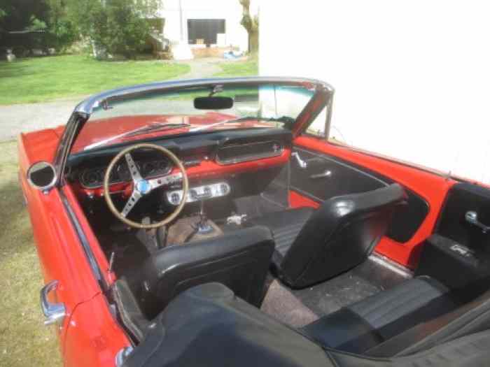 MUSTANG CABRIOLET 1966  6CYLINDRES 3