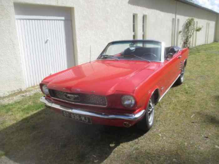 MUSTANG CABRIOLET 1966  6CYLINDRES 0