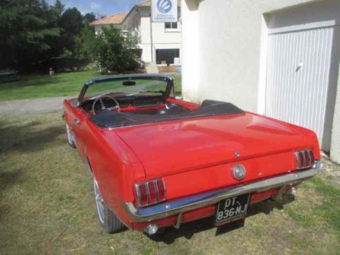 MUSTANG CABRIOLET 1966  6CYLINDRES 1