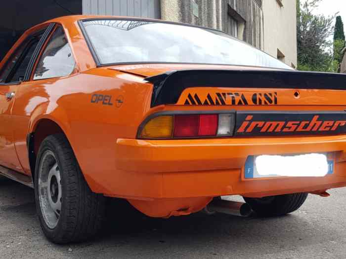 Caisse Opel Manta B 0