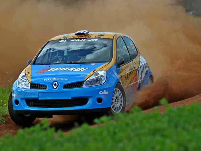 Erc3 Acropolis Rally winner, Renault clio R3 maxi evo