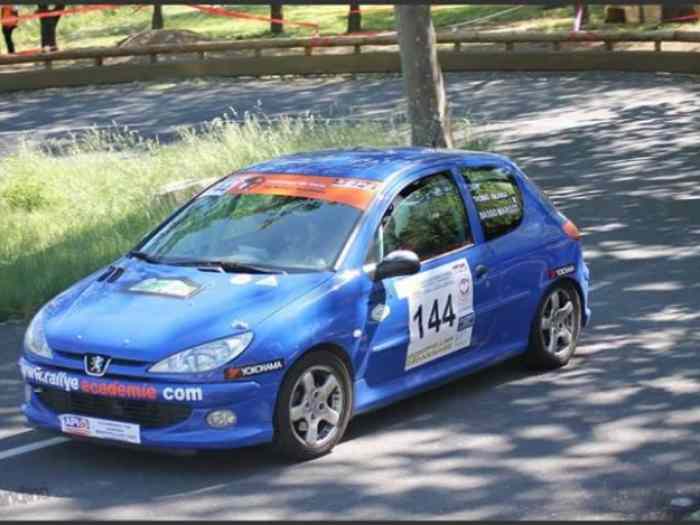 206 N2s ex challenge Rallye Académie 2