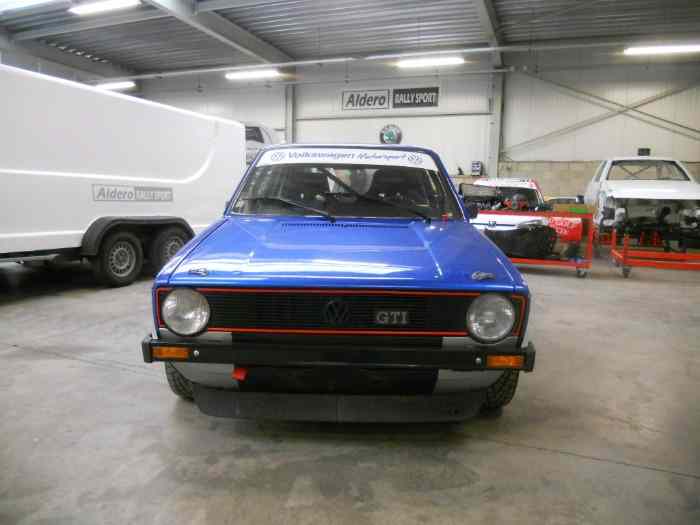VW GOLF I GTI Groupe.2 VHC 0