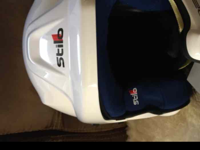 Casque Stilo Des Wrc Blanc Pi Ces Et Voitures De Course Vendre De Rallye Et De Circuit