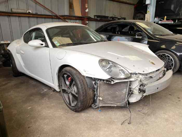 Porsche Cayman S GT  3.4 accidentée 0