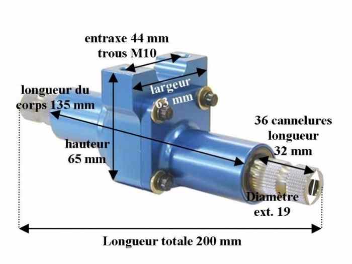 Reducer Box 1: 2 For Steering Column 2