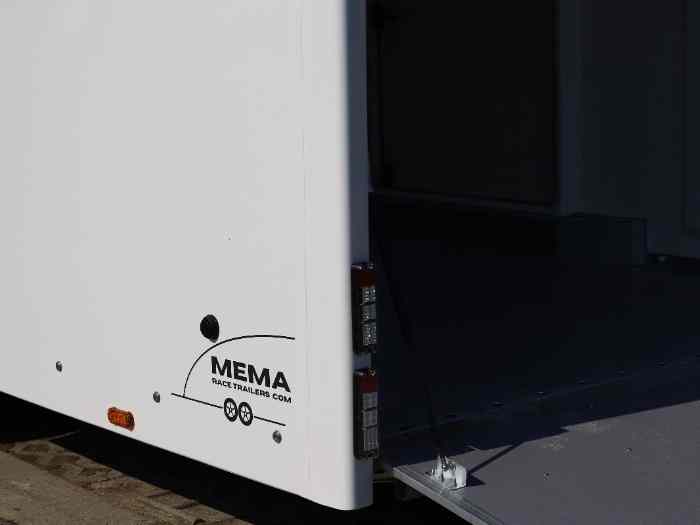 Nouvelle remorque porte-voiture fermée AST3/Mema racetrailers 2