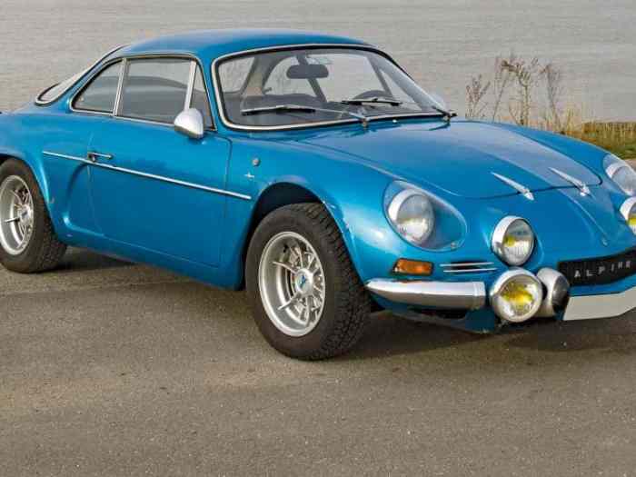 ALPINE A110 Chassis hs avec Carte grise - pièces et voitures de course ...