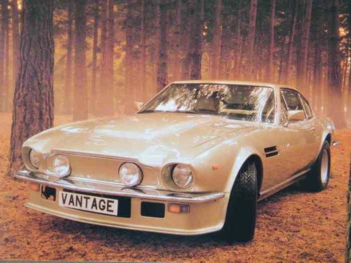 Aston Martin Vantage V8 1985 et Lagonda Ensemble de documents originaux 0