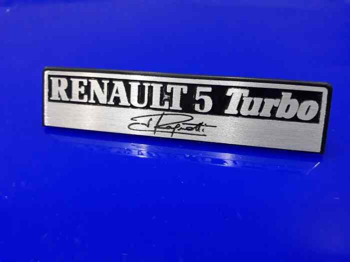 renault 5 turbo 1 tableau de bord monogramme Ragnotti