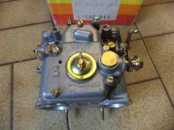 carburateur weber 38DCOE 110 ferrari 3...