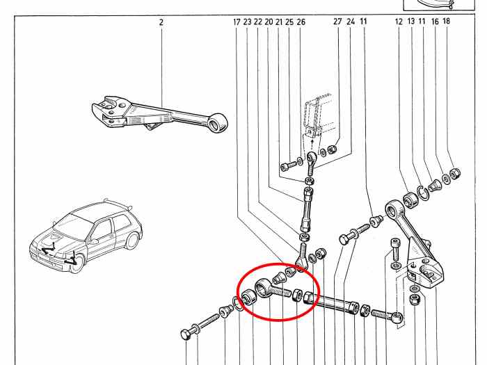 Rotules Renault Clio Maxi 7711126942 1