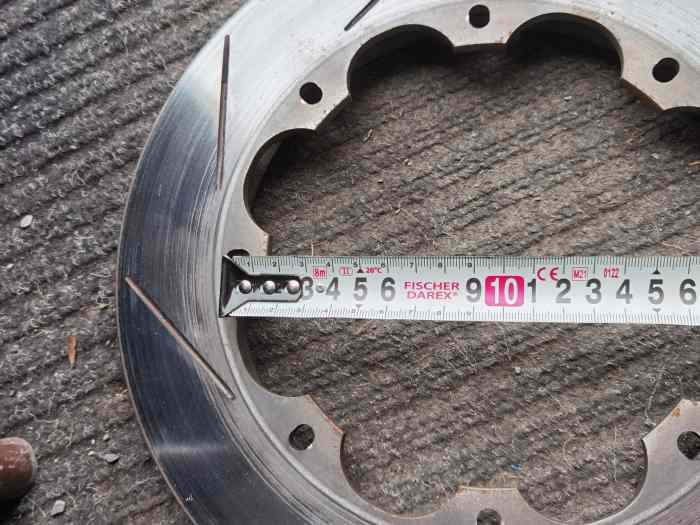 2 paires de disques à bol brembo 295mm x 25.5 MM fixations 8 trous 2