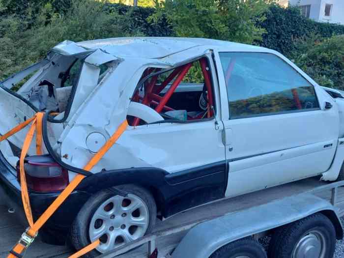 Citroen saxo n2 accidentée 0