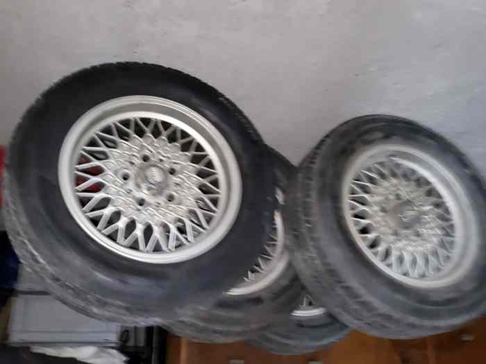 4 jantes BBS 14x6 BMW E24 0