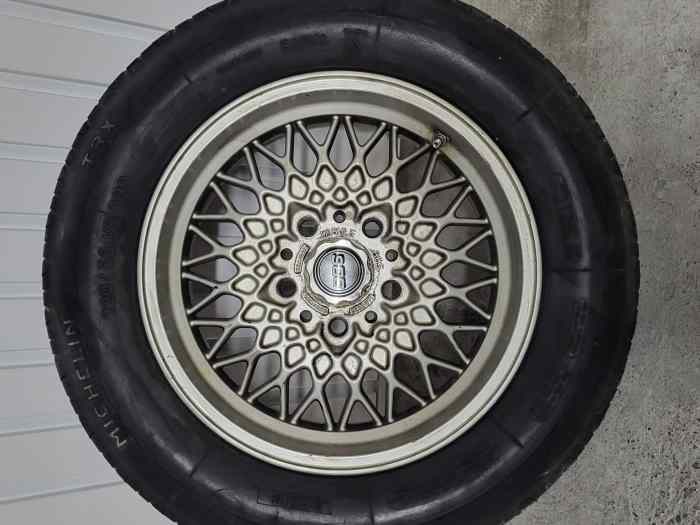 4 jantes BBS 14x6 BMW E24 2