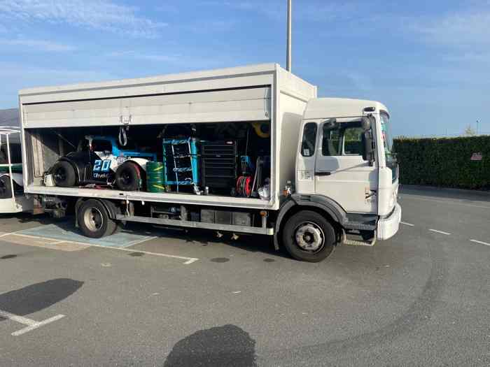 Camion Renault M150 + remorque Bouriane 1