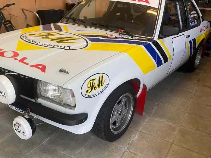 Opel Ascona B Pi Ces Et Voitures De Course Vendre De Rallye Et De