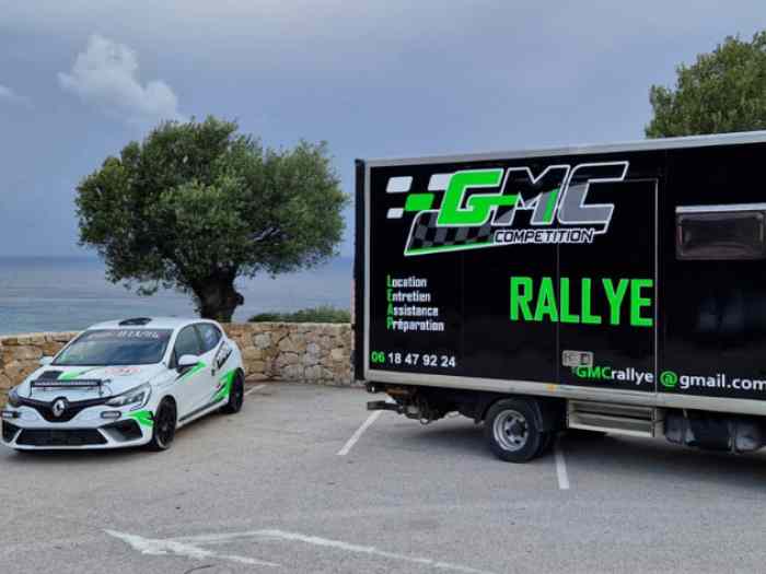 Louez Clio Rally5, 208 Rally4, Clio Rally3 ou Fabia Rally2 chez GMC Competition 0
