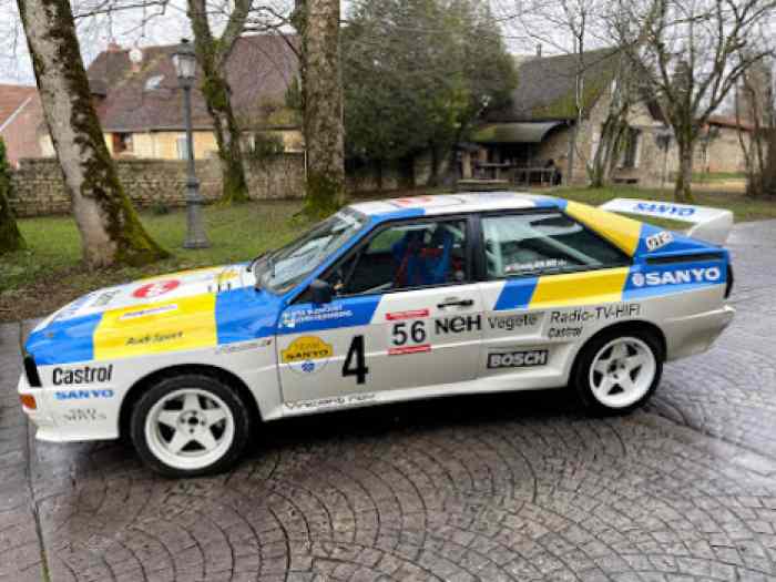 Superbe AUDI coupé GT QUATTRO 1