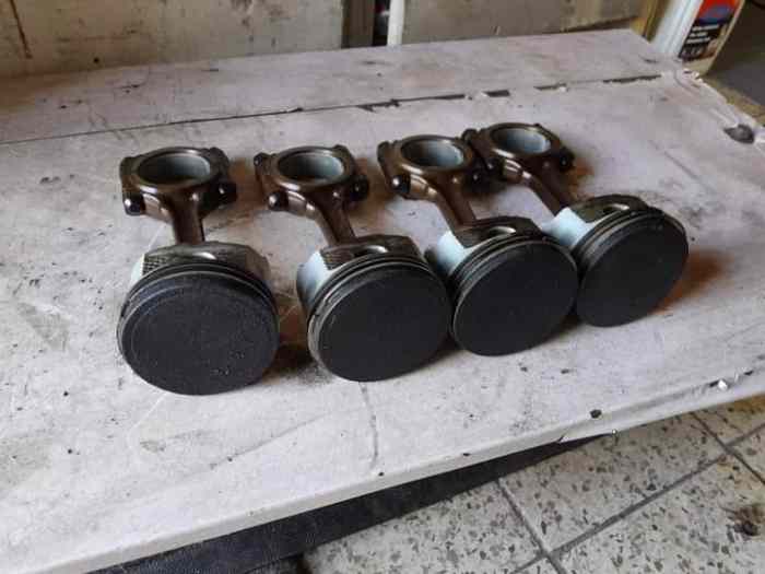 4 pistons + bielles origines PSA 1400 0