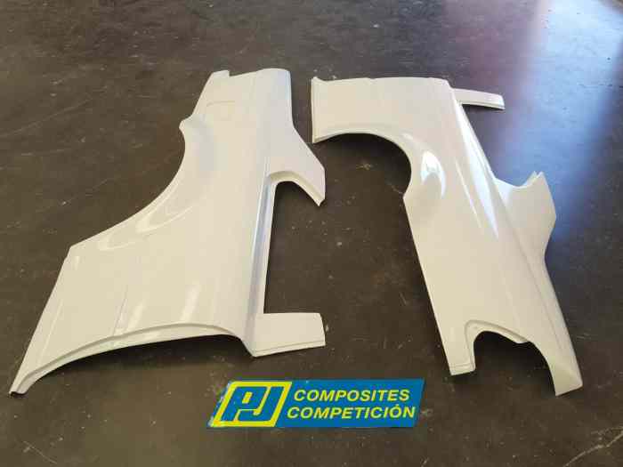 ALETAS TRASERAS FIBRA BMW M3 E46 2