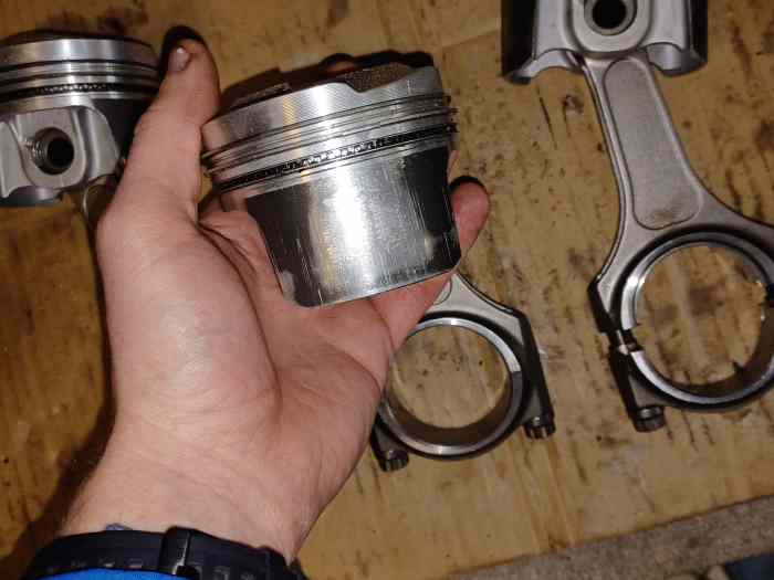 Piston+bielle forgé 75mm 1