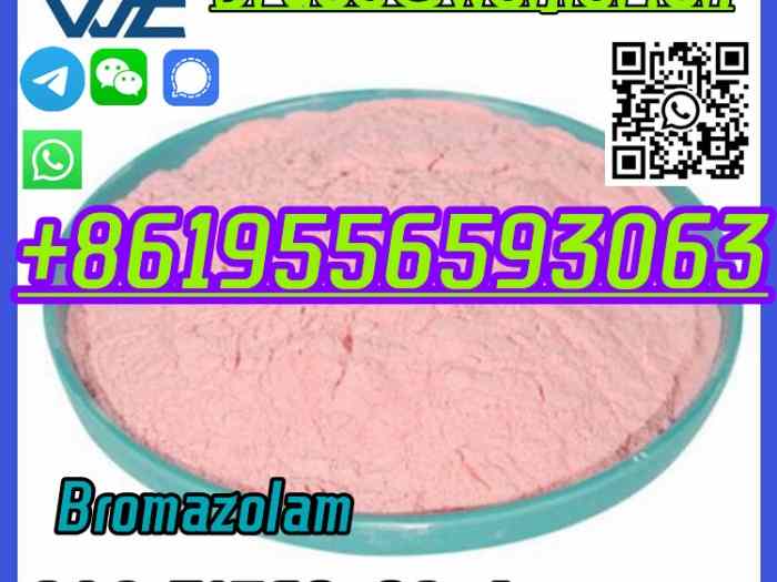 High Purity 99% CAS 71368-80-4 Bromazolam C17H13BrN4 0