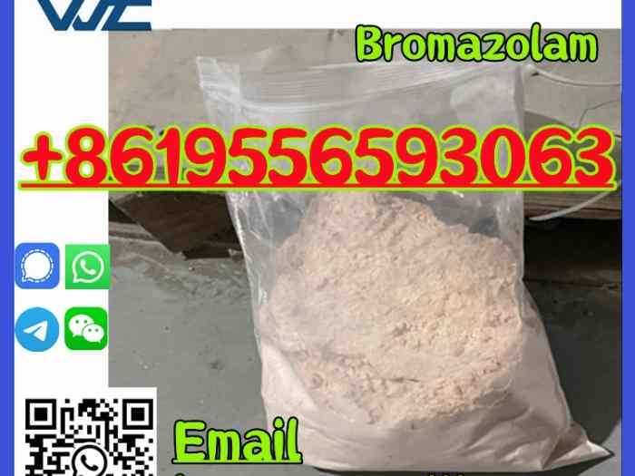 High Purity 99% CAS 71368-80-4 Bromazolam C17H13BrN4 4