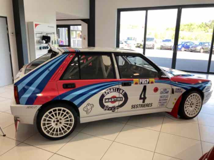 Lancia delta GR A EVO avec des véritables pièces ABARTH 1