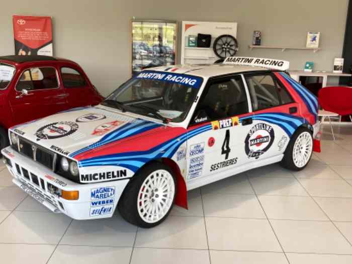 Lancia delta GR A EVO avec des véritables pièces ABARTH 0