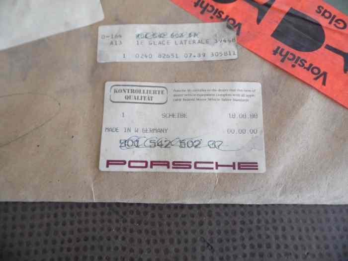 VITRE CUSTODE PORTE DROITE 91154251200 PORSCHE 911 2