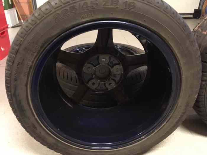 8 Jantes enkei Mazda rx7 fd entraxe 5x114,3 alésage central 67,1 mm ET 50 4