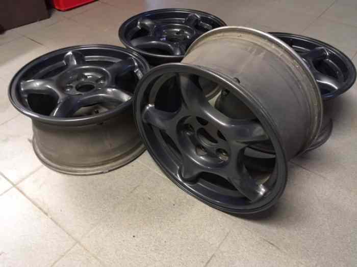 8 Jantes enkei Mazda rx7 fd entraxe 5x114,3 alésage central 67,1 mm ET 50 2