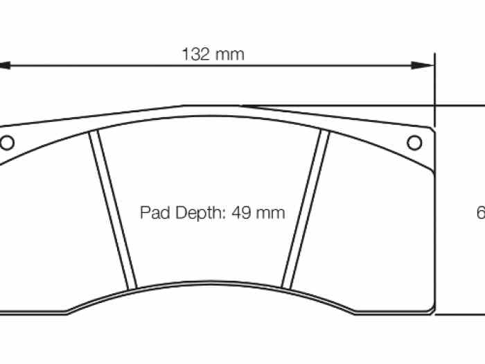 Plaquettes Pagid Racing Audi,BMW,Ferrari,Ford,Lamborghini,McLaren,Mercedes,Porsche 1