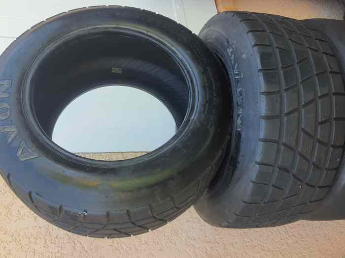 Pour roulage pneus pluie AVON 180/550R...