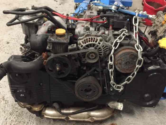 Subaru sti v5-v6 complete engine and gearbox dccd 1