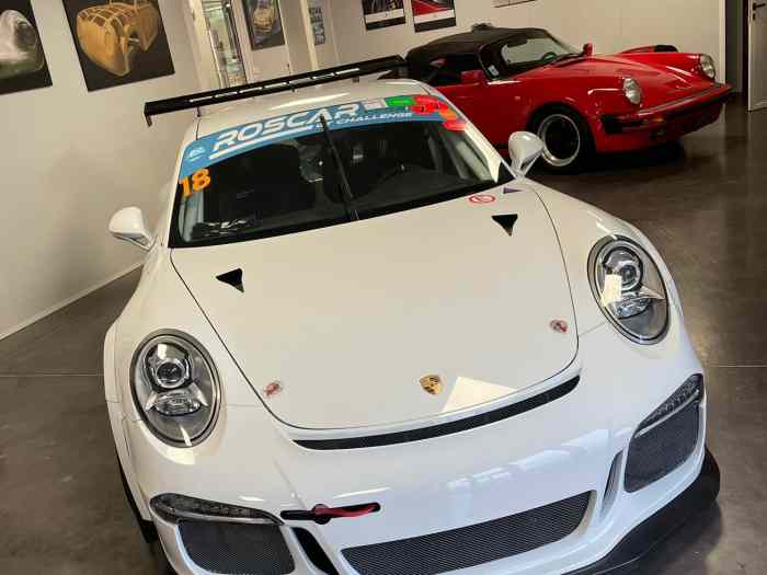 Porsche 991 GT3 CUP 3.8 2014 blanche