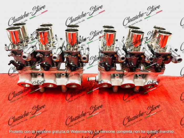 6 Carburetors Weber 40DCN14 Ferrari Da...