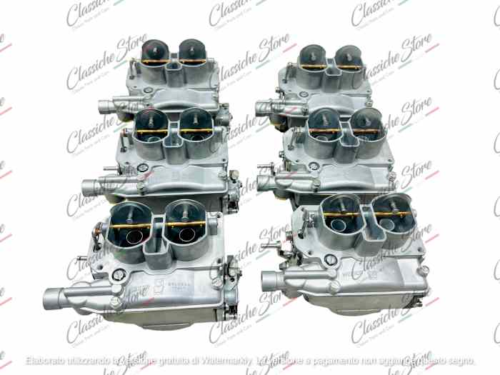 6 Carburetors weber 40DCN18 Ferrari 27...